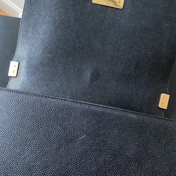 Chanel Medium Boy Handbag in Caviar Leather - Picture 12 of 13